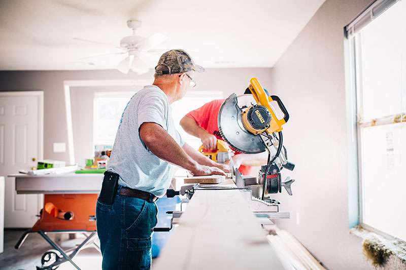 Construction Worker at True Living